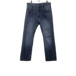 VINTAGE Mecca Since Day One Mens Blue Denim Jeans Size 32x32